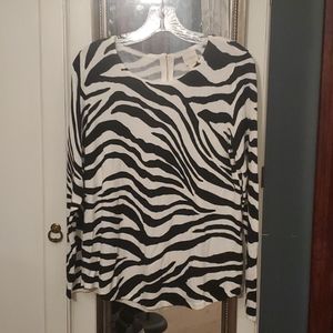 Zebra top